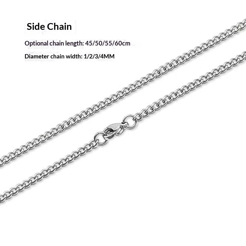 Stainless Steel Chain Men's Versatile Necklace