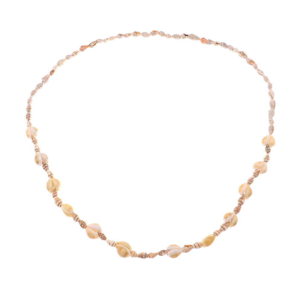 Beach Holiday Style Natural Shell Conch Necklace