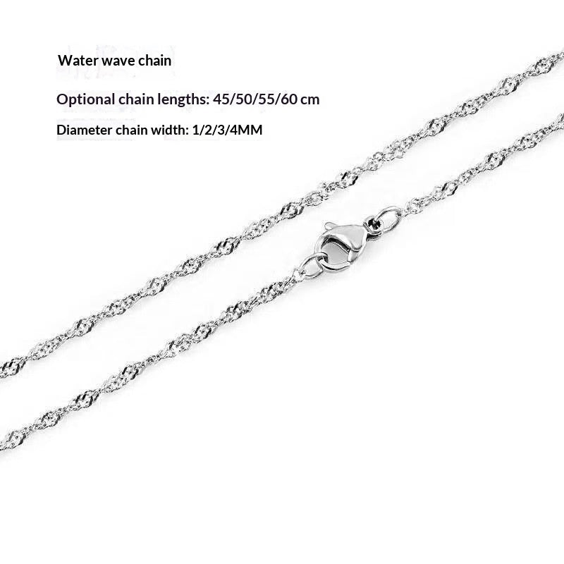 Stainless Steel Chain Men's Versatile Necklace